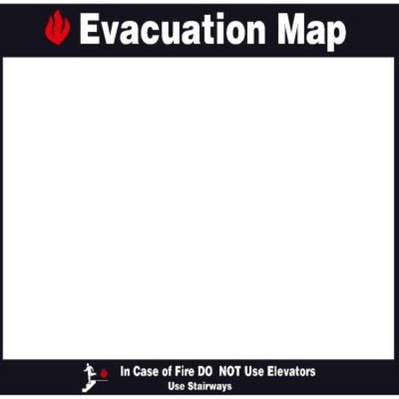 NATIONAL MARKER CO Evacuation Map Holder EMH4